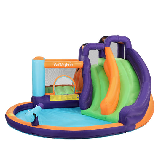 AirMyFun Inflatable Water Park - Double Slide