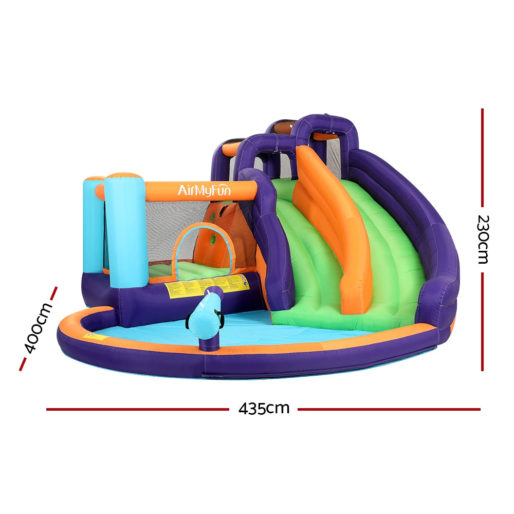 AirMyFun Inflatable Water Park - Double Slide