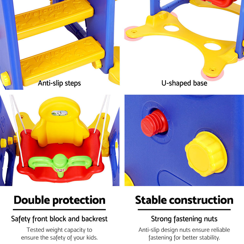 Keezi Slide and Swing Set