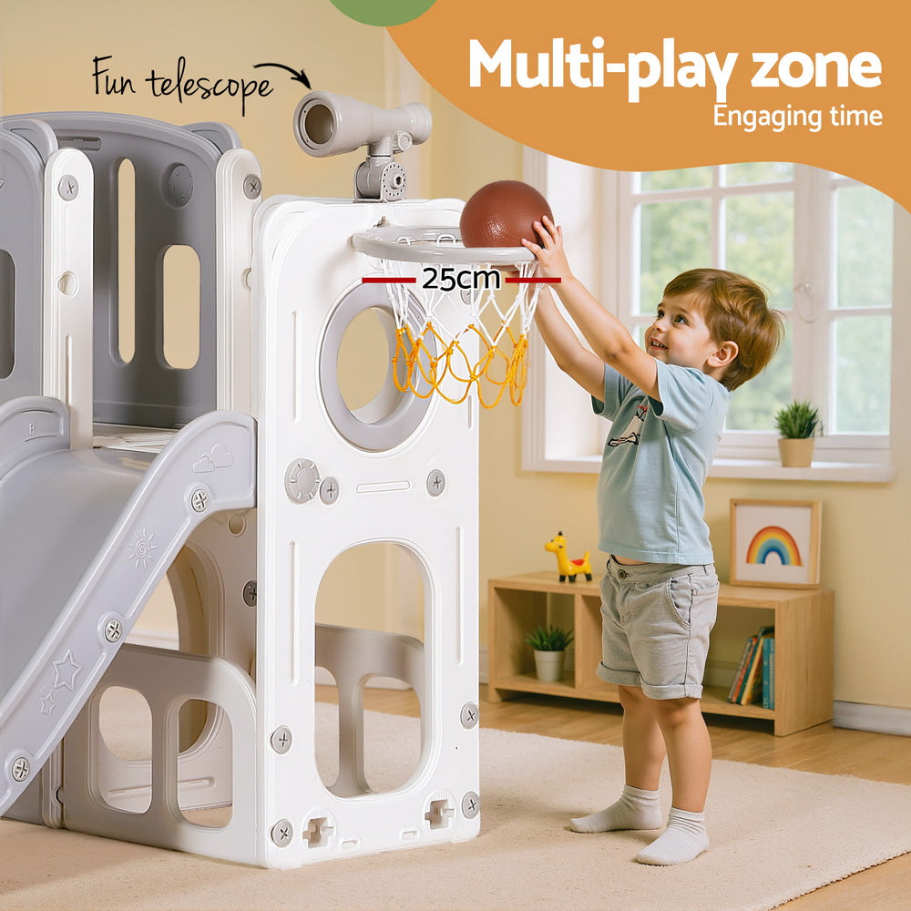 Keezi 3-in-1 play set - Grey