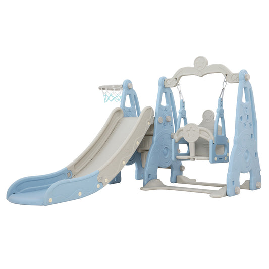 Keezi Slide and Swing Set - Blue
