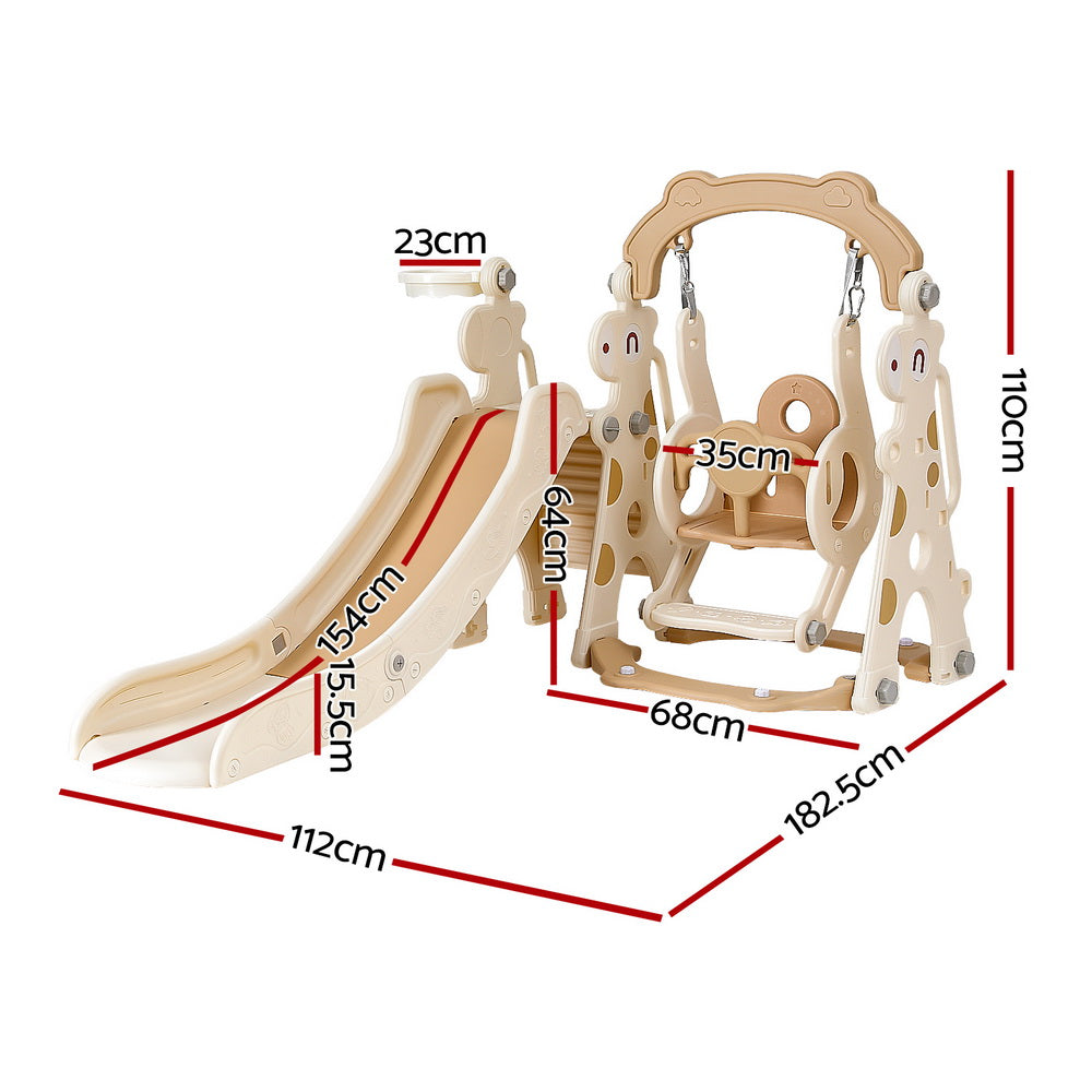 Keezi 3-in-1 play Set - Beige
