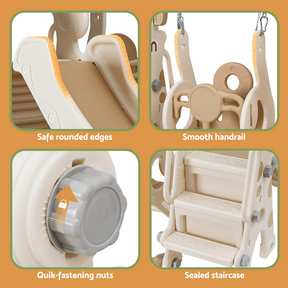 Keezi 3-in-1 play Set - Beige