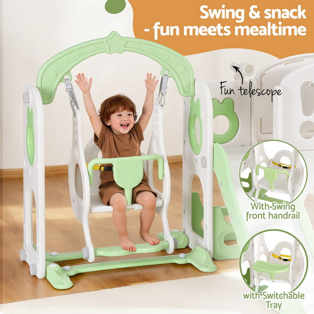 Keezi 4-in-1 play set - Green