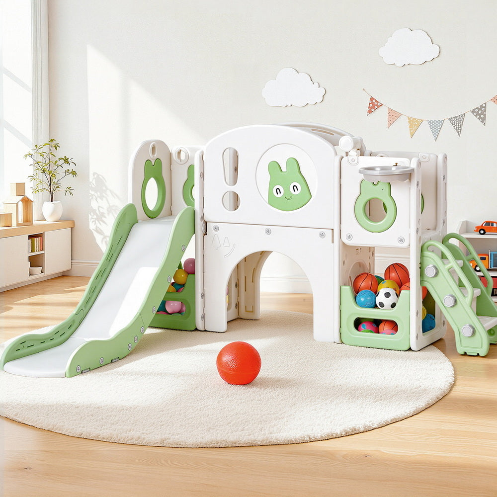 Keezi 3-in-1 play set - Green