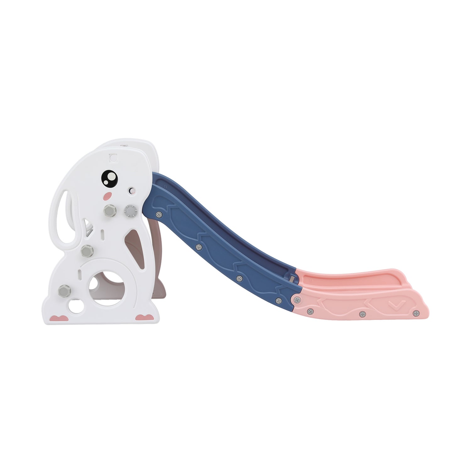 Keezi Rabbit Slide - Pink