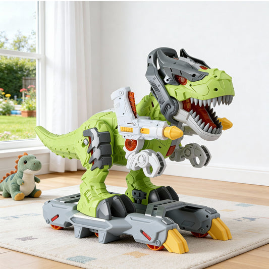 Ride-On Toy Dinosaur Car