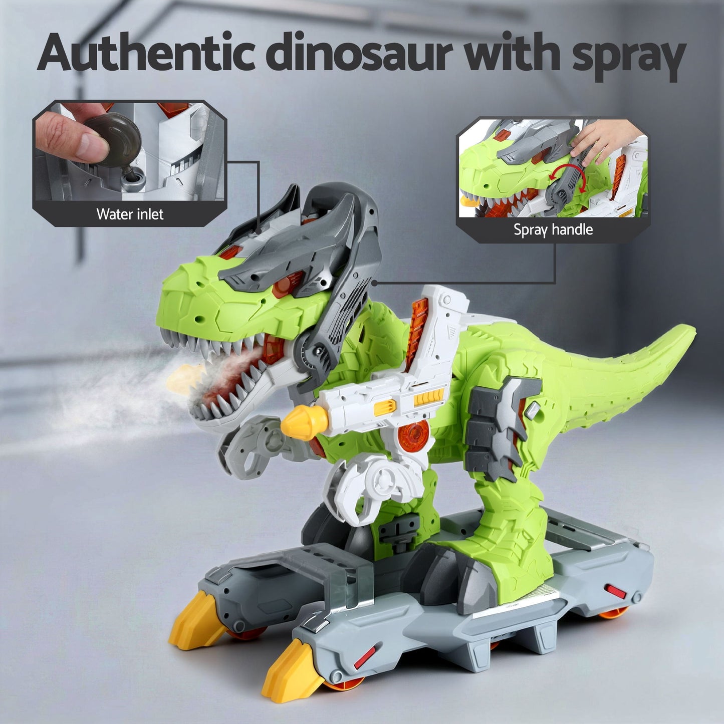 Ride-On Toy Dinosaur Car