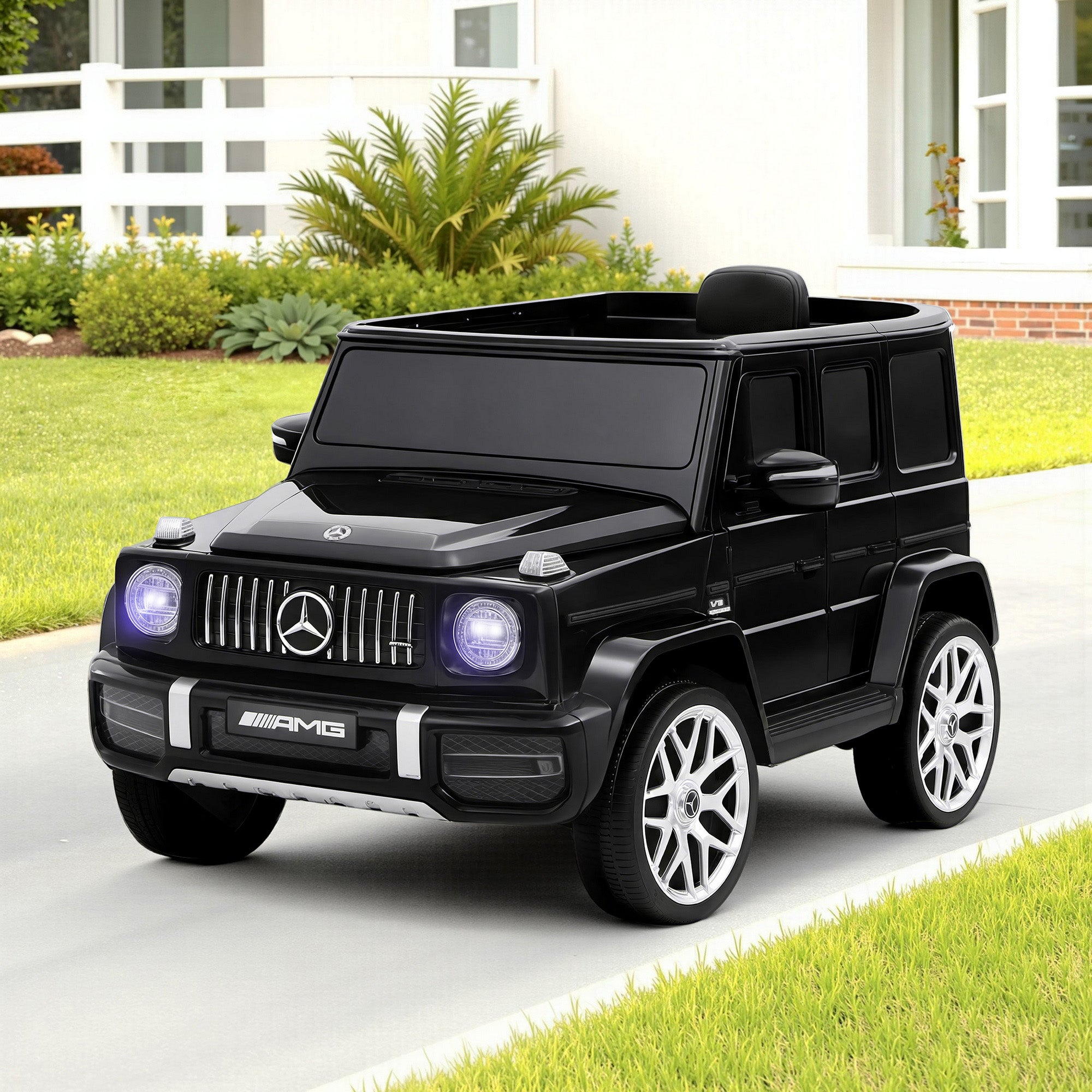 Kids Electric Ride On Car Mercedes-Benz Licensed AMG G63 Toy Cars 12V Black