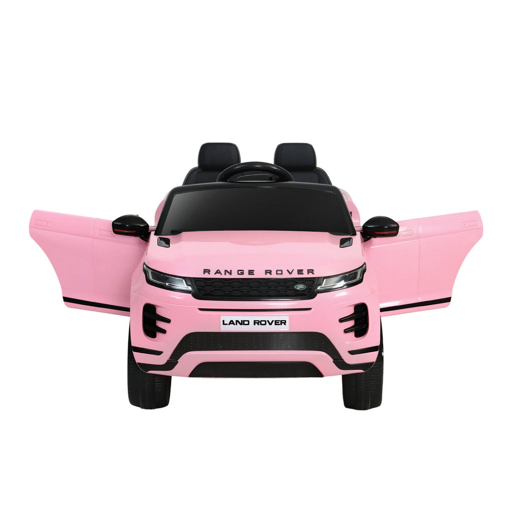 Kids Electric Ride On Car Land Rover Licensed Toy Cars Remote 12V Battery Pink