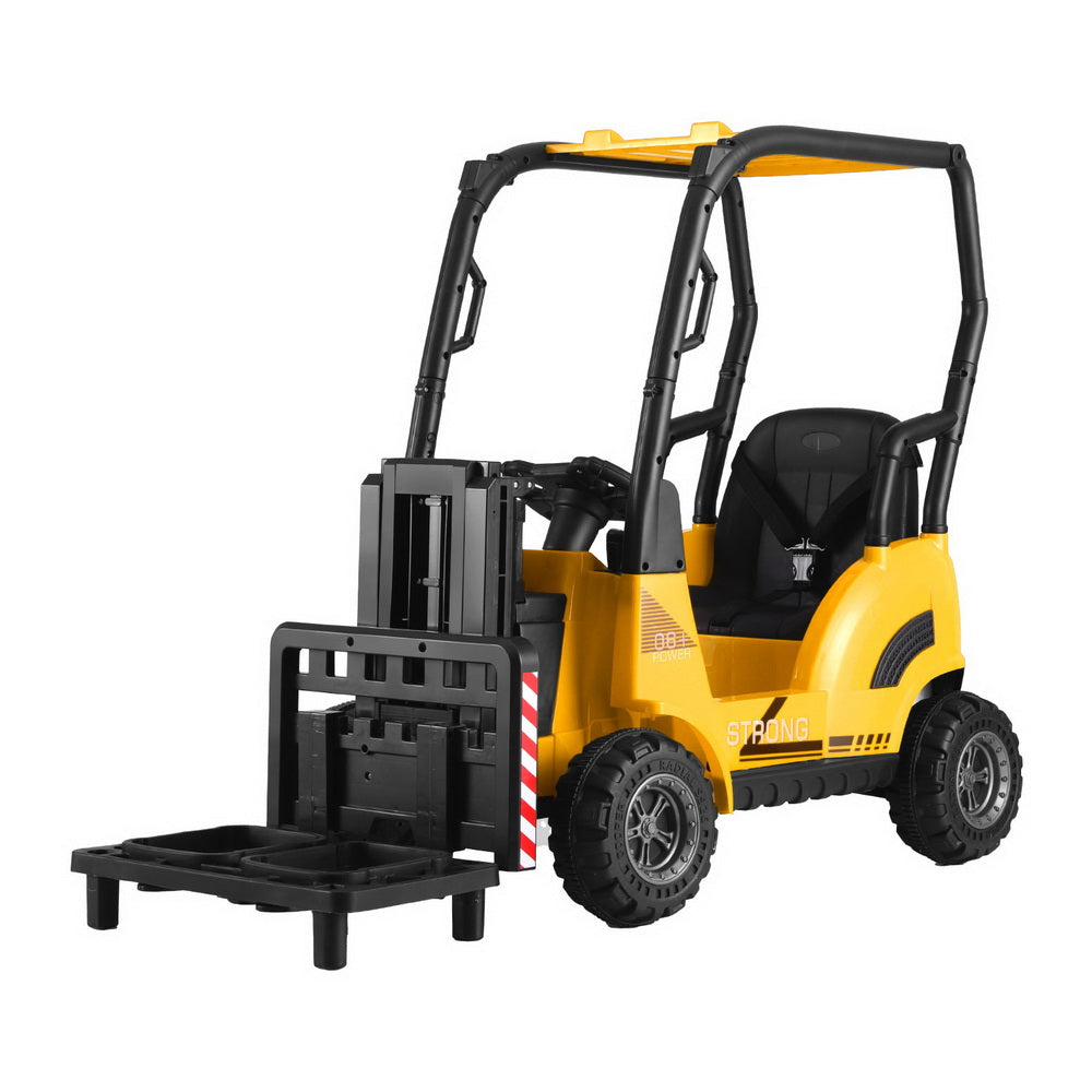 Ride-On Electric Forklift Loader 12V Yellow