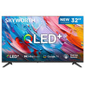 SKYWORTH Q5600H 32''-QLED+ Smart Google TV, HD, HDR10 HLG, Find-My Remote, Dolby Audio, Screen Casting, Bezel Less Design, Voice Control