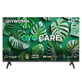 SKYWORTH 40" E5500H EyeCare Smart Google TV, 1080P FHD, HDR10 HLG, Find-My Remote, AI Picture Processing, Dolby Audio, Screen Casting, Bezel Less Design, Voice Control