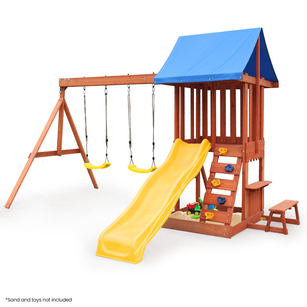 Slide and Swing Play Set - Rovo Kids
