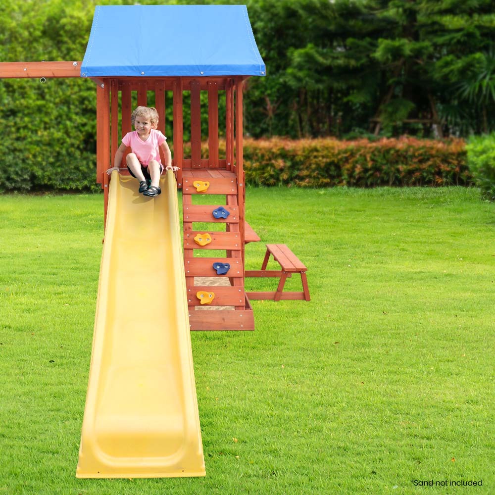 Slide and Swing Play Set - Rovo Kids
