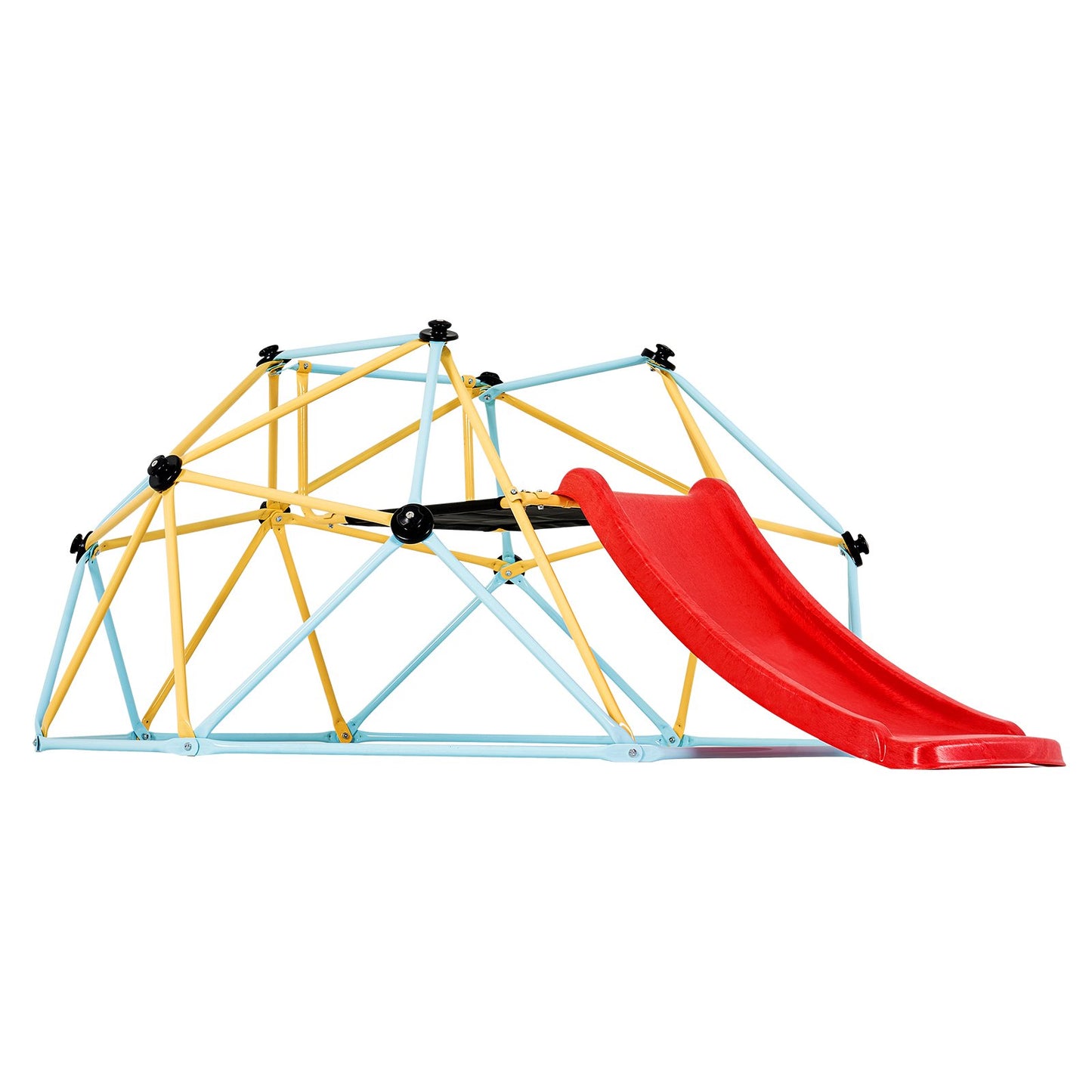 8FT Geometric Climbing Dome with Slide