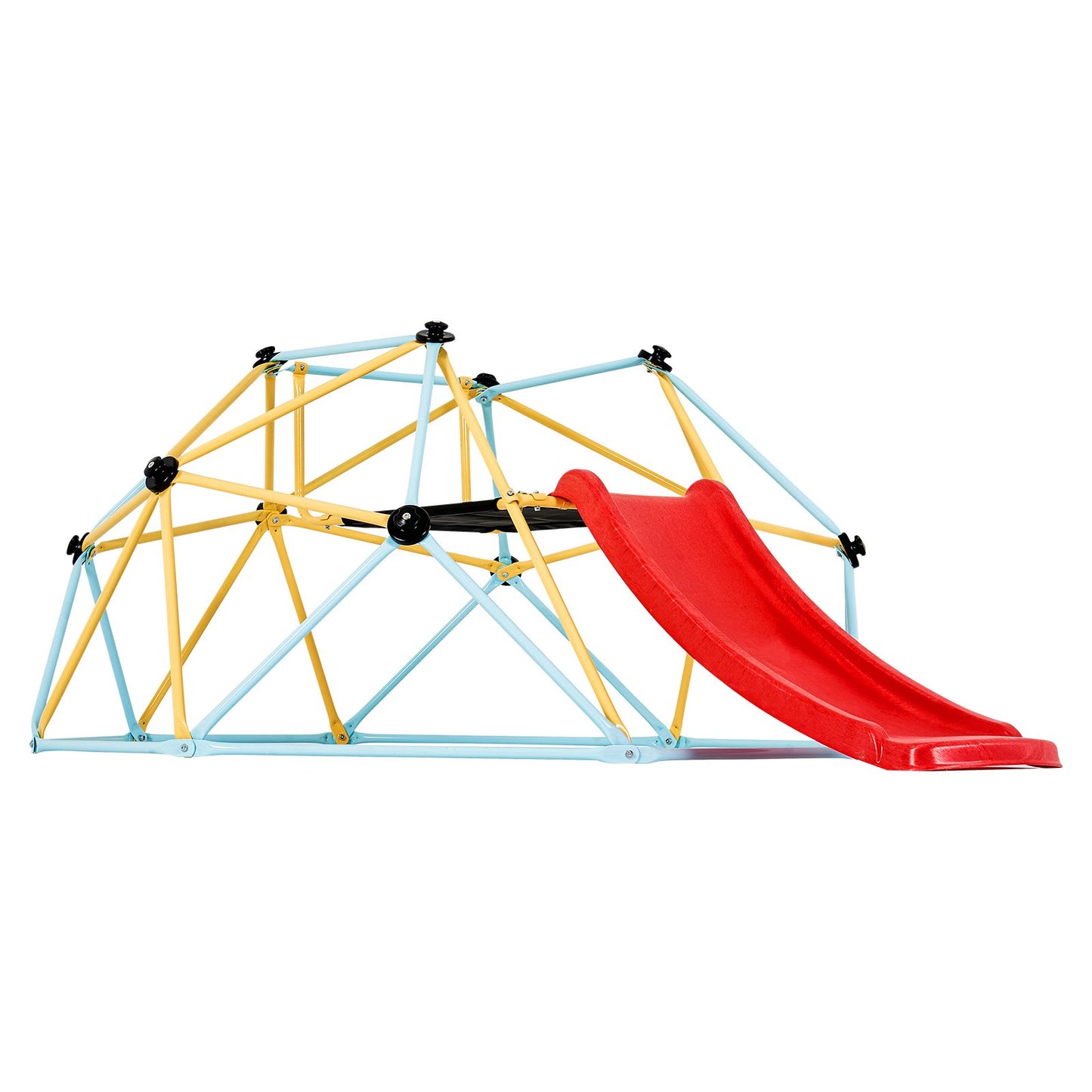 8FT Geometric Climbing Dome with Slide